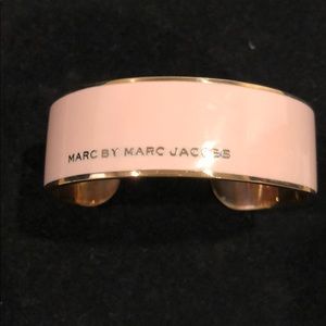 Marc Jacobs rose gold and pink bangle